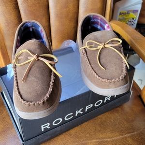 Rockport men's slippers size 10